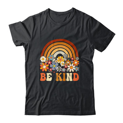 Be Kind Rainbow Choose Kindness Anti Bullying Groovy Organe Shirt & Hoodie | siriusteestore