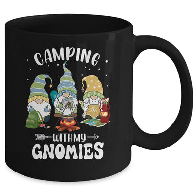 Camping With My Gnomies Funny Gnome Camp Mug | siriusteestore