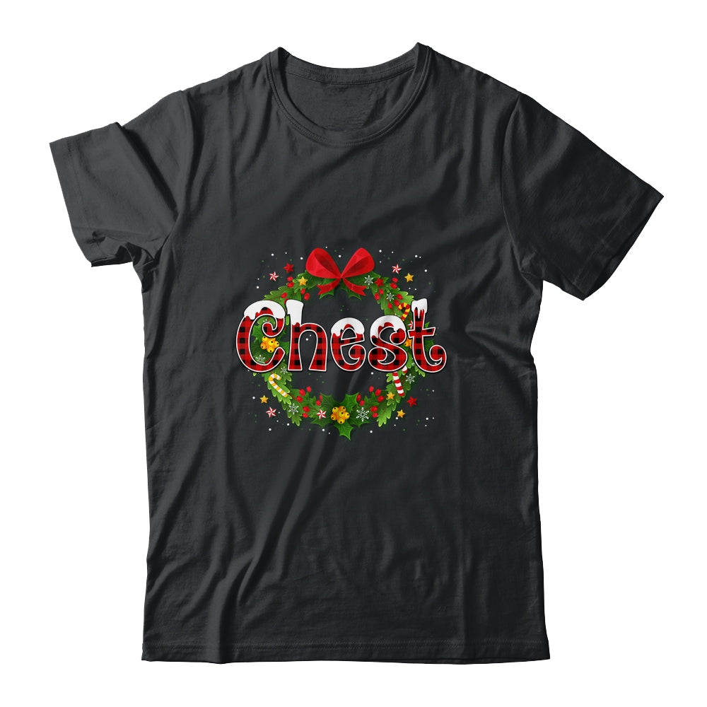 Chest Nuts Christmas Matching Couples Women Chestnuts Shirt & Sweatshirt | siriusteestore
