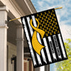 Childhood Cancer Awareness America Flag Gold Ribbon | siriusteestore