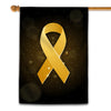 Childhood Cancer Awareness Flag Gold Ribbon | siriusteestore