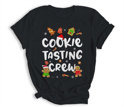Christmas Cookie Tasting Crew Funny Pajamas Family Xmas Shirt & Sweatshirt | siriusteestore