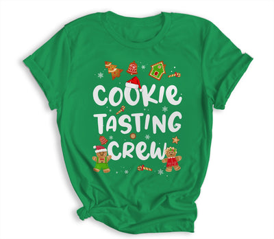 Christmas Cookie Tasting Crew Funny Pajamas Family Xmas Shirt & Sweatshirt | siriusteestore