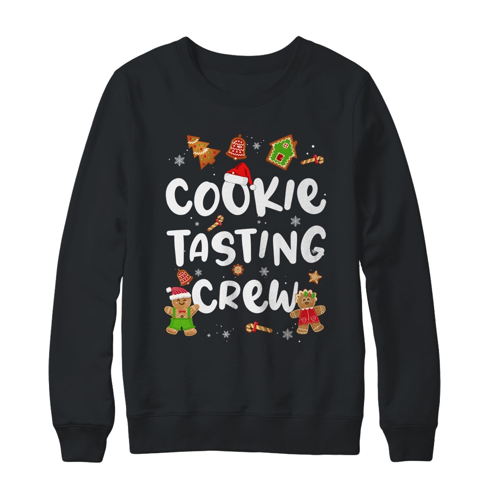 Christmas Cookie Tasting Crew Funny Pajamas Family Xmas Shirt & Sweatshirt | siriusteestore