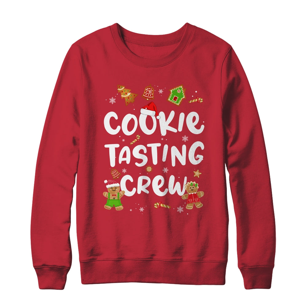 Christmas Cookie Tasting Crew Funny Pajamas Family Xmas Shirt & Sweatshirt | siriusteestore