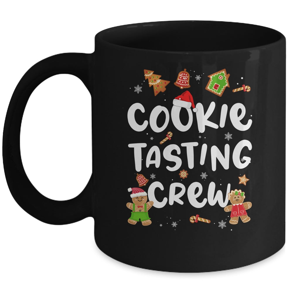 Christmas Cookie Tasting Crew Funny Pajamas Family Xmas Mug | siriusteestore