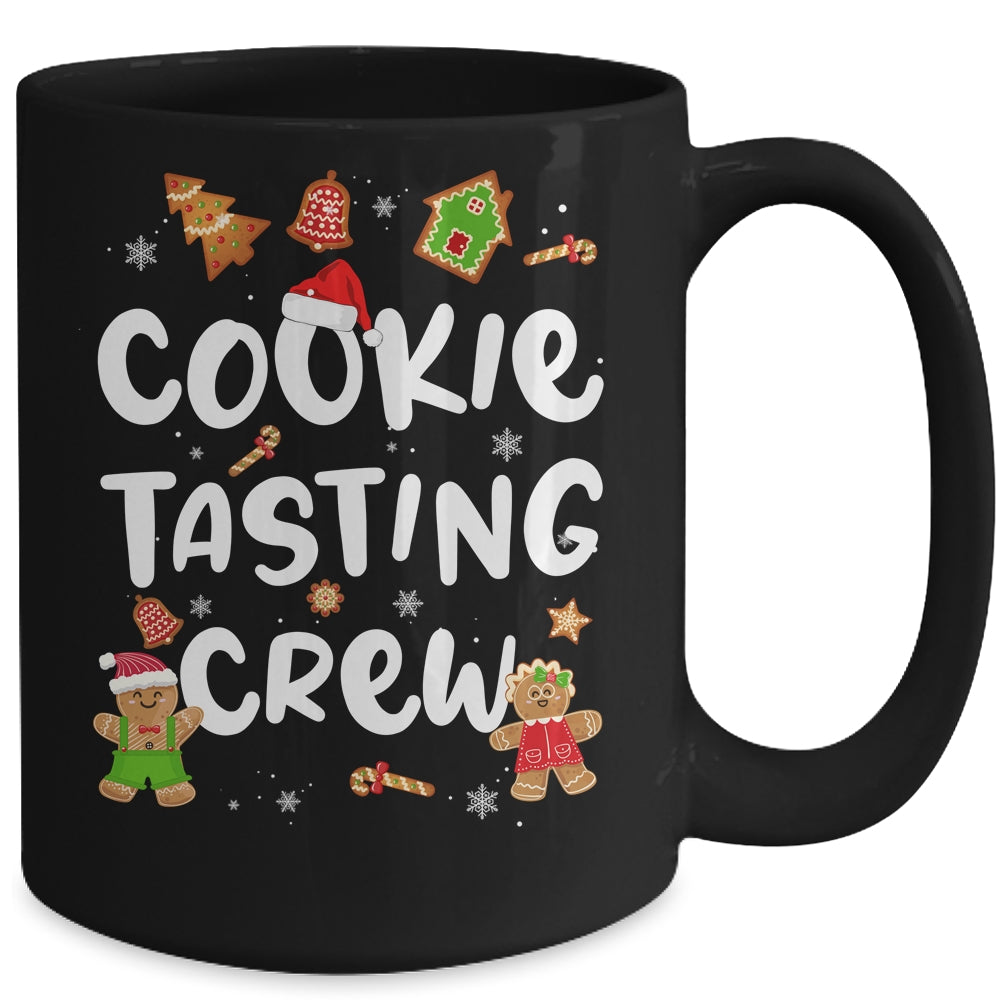 Christmas Cookie Tasting Crew Funny Pajamas Family Xmas Mug | siriusteestore