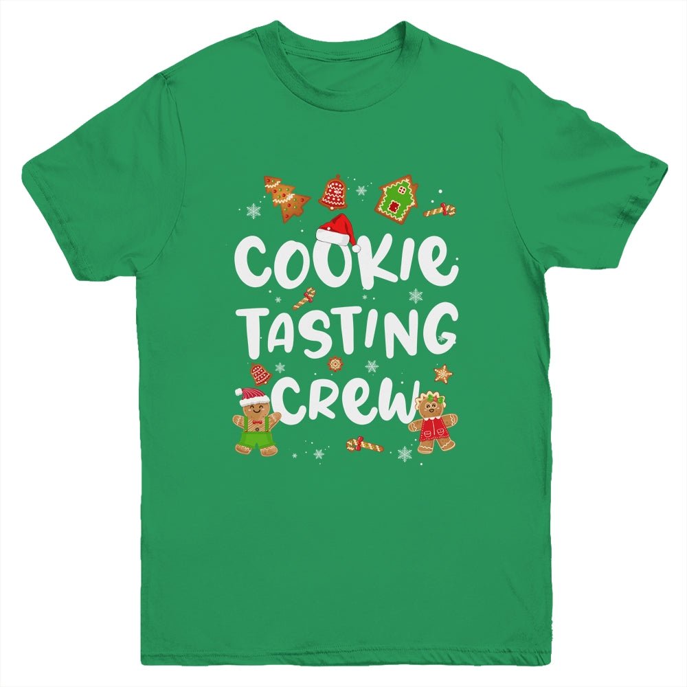 Christmas Cookie Tasting Crew Funny Pajamas Family Xmas Youth Shirt | siriusteestore