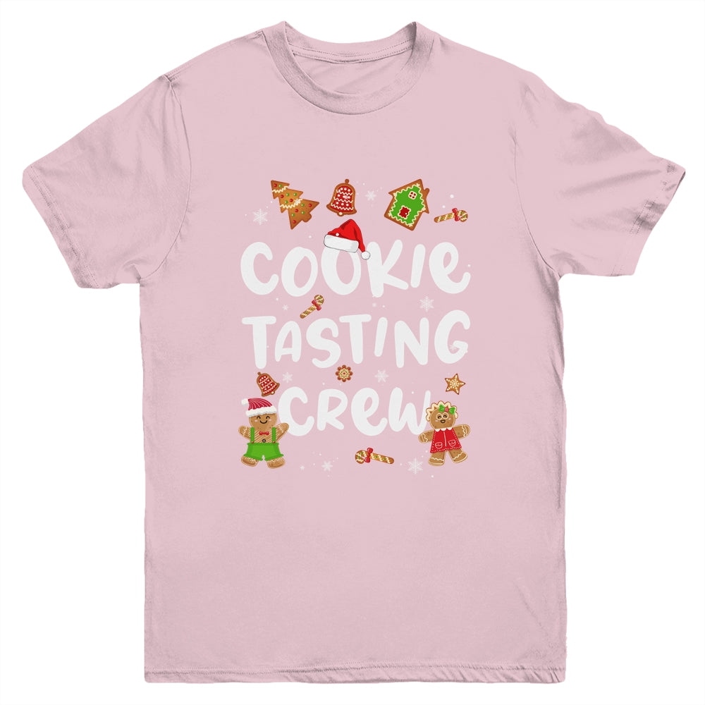 Christmas Cookie Tasting Crew Funny Pajamas Family Xmas Youth Shirt | siriusteestore