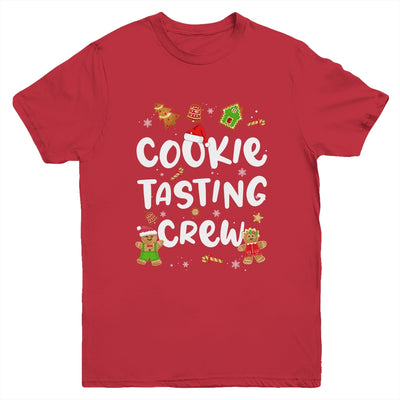 Christmas Cookie Tasting Crew Funny Pajamas Family Xmas Youth Shirt | siriusteestore