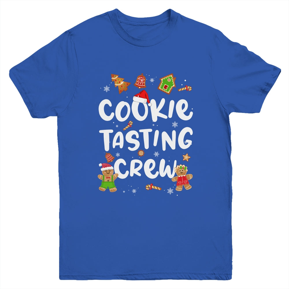 Christmas Cookie Tasting Crew Funny Pajamas Family Xmas Youth Shirt | siriusteestore