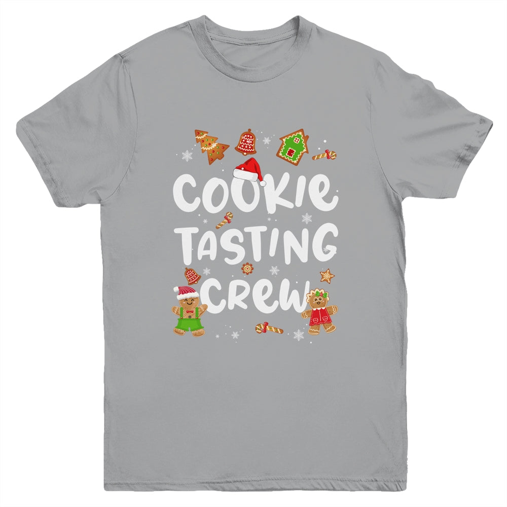 Christmas Cookie Tasting Crew Funny Pajamas Family Xmas Youth Shirt | siriusteestore