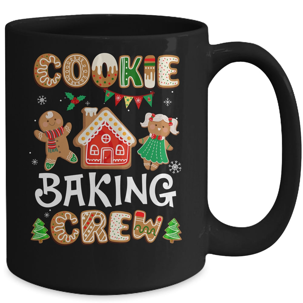 Cookie Baking Crew Christmas Funny Gingerbread Baking Mug | siriusteestore