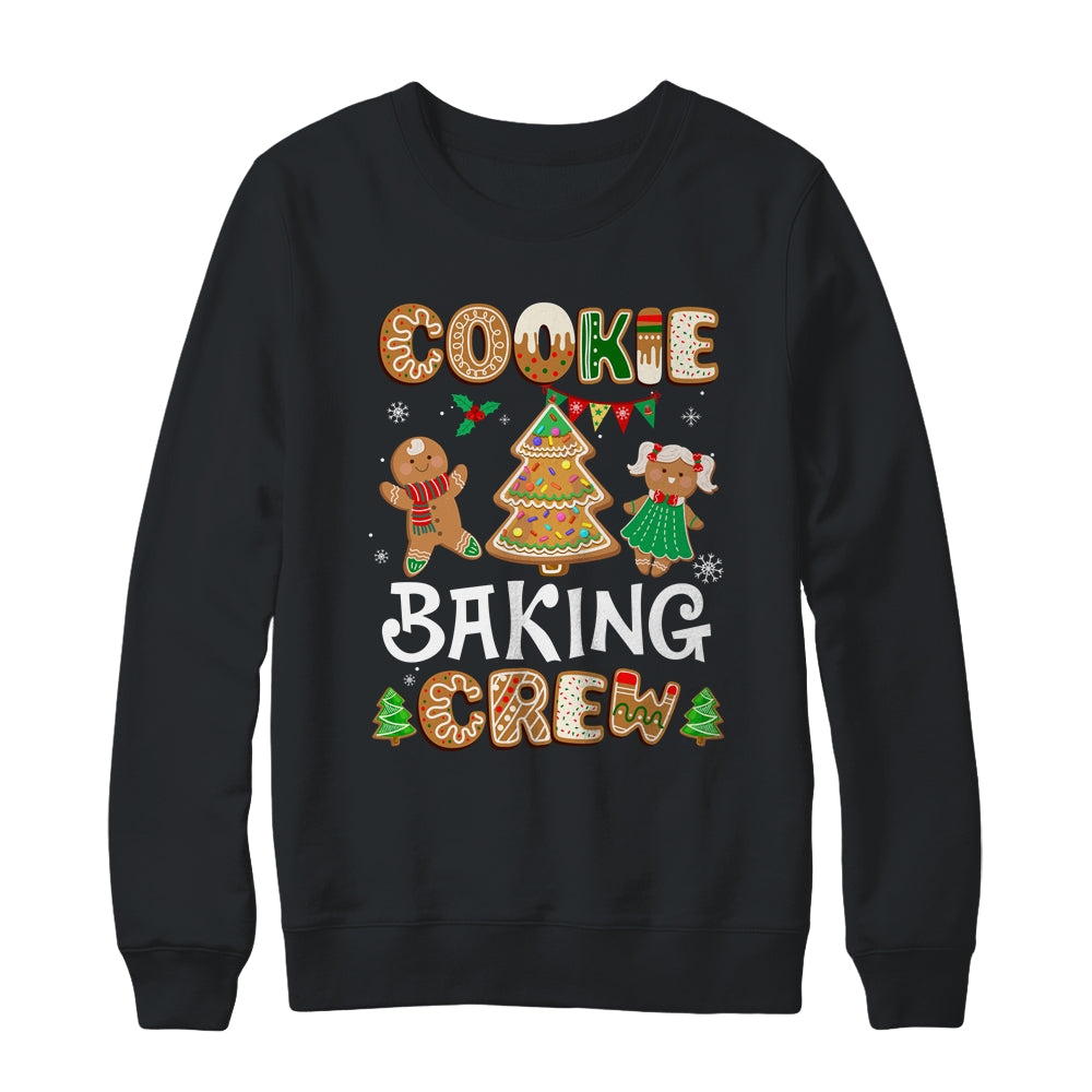 Cookie Baking Crew Christmas Gingerbread Cookie Baking Team Shirt & Sweatshirt | siriusteestore