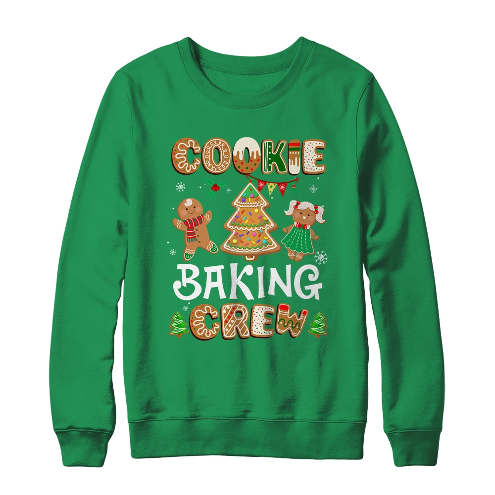 Cookie Baking Crew Christmas Gingerbread Cookie Baking Team Shirt & Sweatshirt | siriusteestore