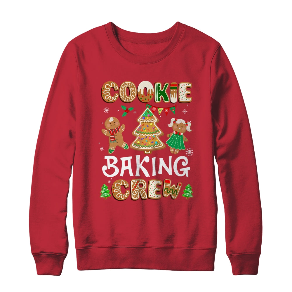 Cookie Baking Crew Christmas Gingerbread Cookie Baking Team Shirt & Sweatshirt | siriusteestore