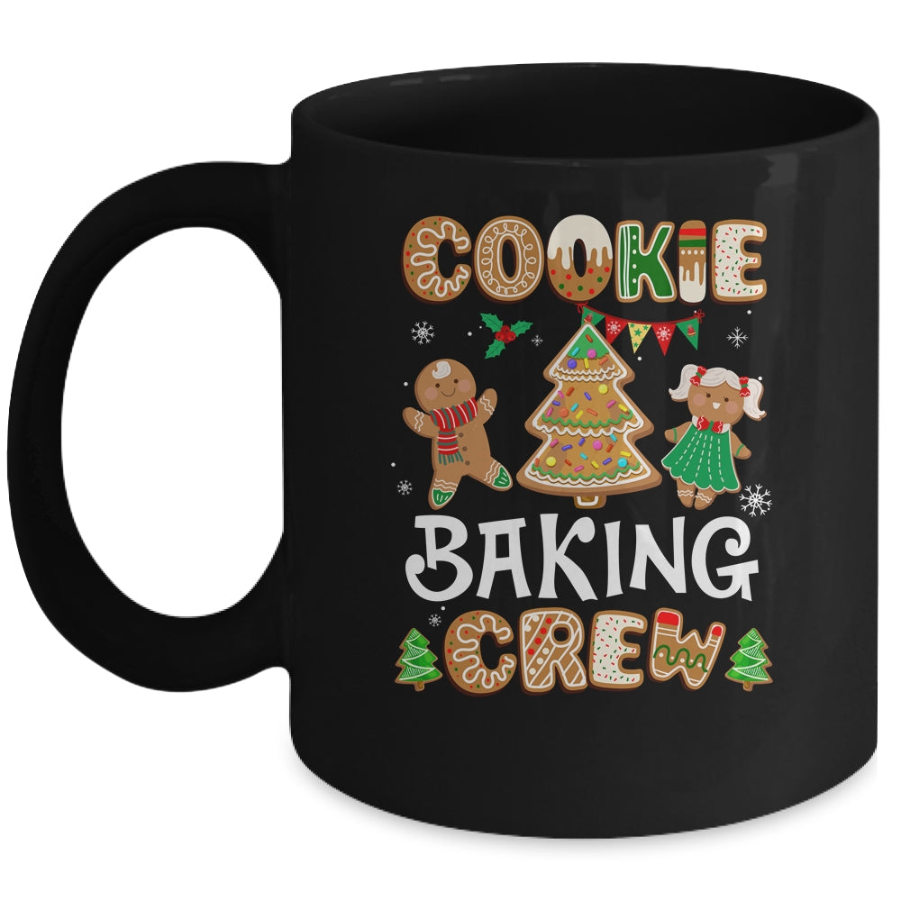 Cookie Baking Crew Christmas Gingerbread Cookie Baking Team Mug | siriusteestore
