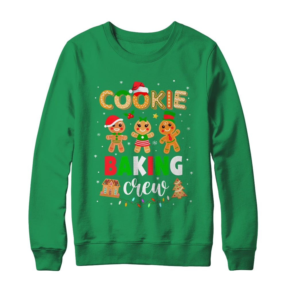 Cookie Baking Crew Christmas Gingerbread Santa Family Group Shirt & Sweatshirt | siriusteestore