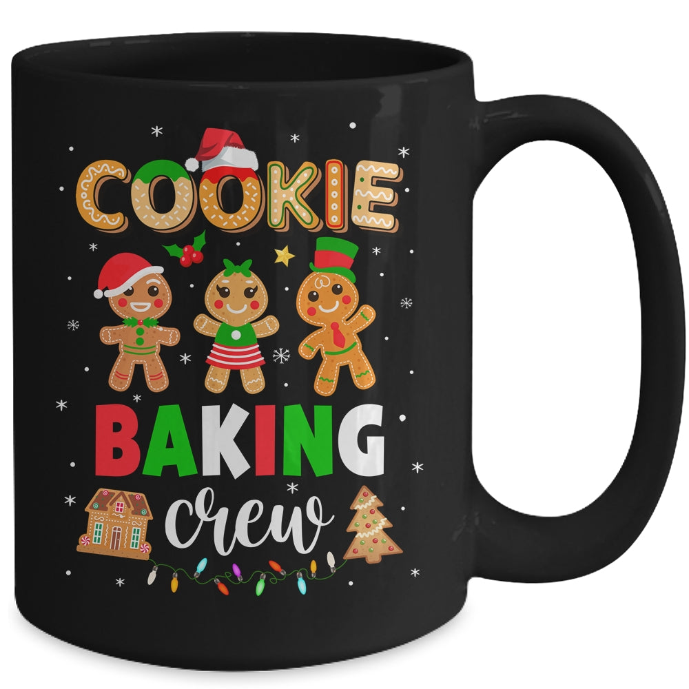 Cookie Baking Crew Christmas Gingerbread Santa Family Group Mug | siriusteestore