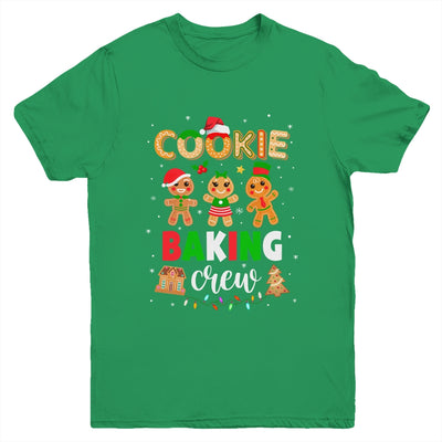 Cookie Baking Crew Christmas Gingerbread Santa Family Group Youth Shirt | siriusteestore