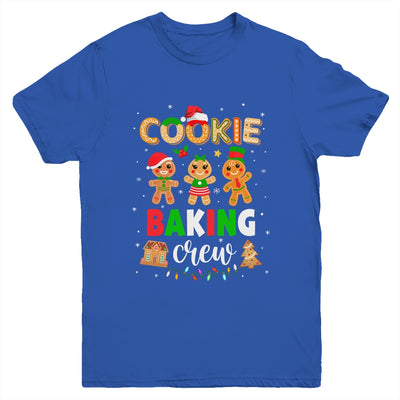 Cookie Baking Crew Christmas Gingerbread Santa Family Group Youth Shirt | siriusteestore
