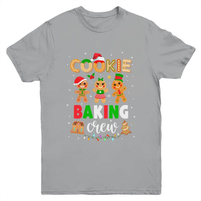 Cookie Baking Crew Christmas Gingerbread Santa Family Group Youth Shirt | siriusteestore