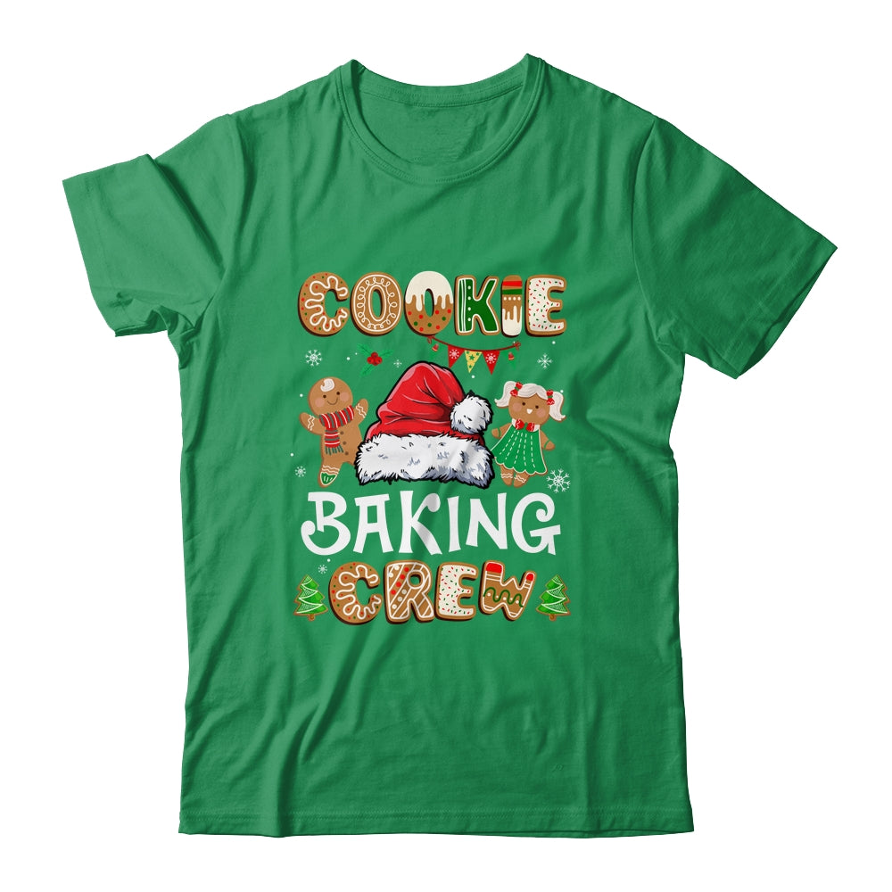 Cookie Baking Crew Christmas Santa Family Gingerbread Team Shirt & Sweatshirt | siriusteestore