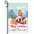 Dog Beagle Christmas Flag Merry Christmas and Happy New Year Welcome Gift for Dog Lovers | siriusteestore