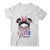 Easter Princess Bunny Messy Bun Cute Girls Teens Shirt & Hoodie | siriusteestore