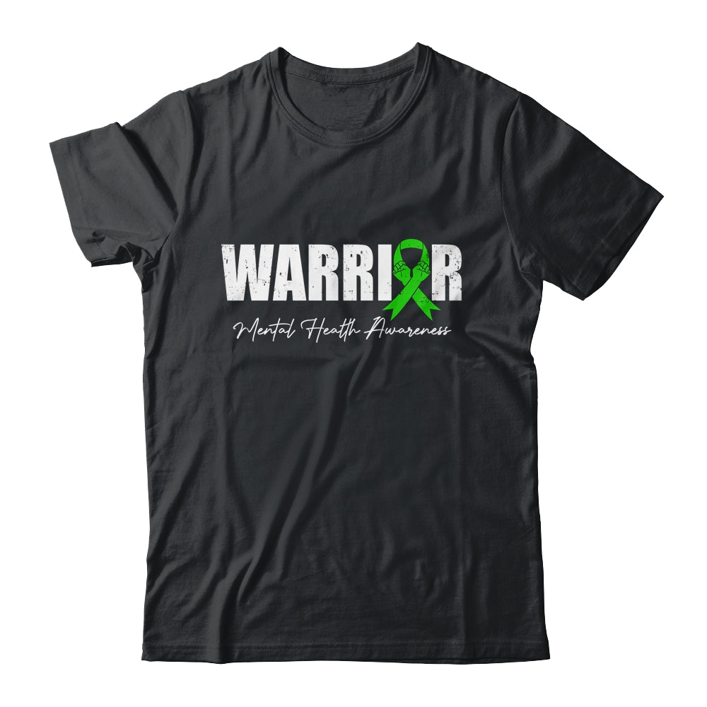 Fight the Stigma Mental Health Awareness Green Warrior Shirt & Hoodie | siriusteestore
