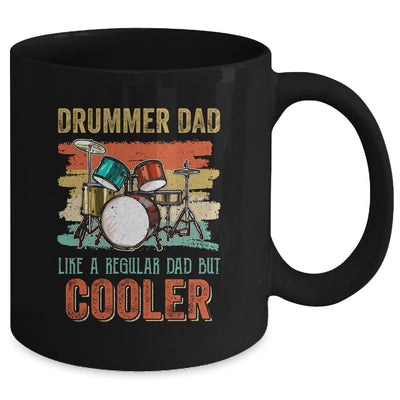 Funny Drummer Dad Art For Men Drumming Daddy Drum Players Mug | siriusteestore
