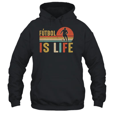 Futbol Is Life Soccer Funny Football Vintage Lover Shirt & Hoodie | siriusteestore