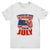Gamer 4th Of July American Flag Gaming Lover Boys Girls Teen Youth Shirt | siriusteestore