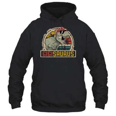 Gigisaurus T Rex Dinosaur Gigi Saurus Family Matching T-Shirt & Hoodie | Teecentury.com