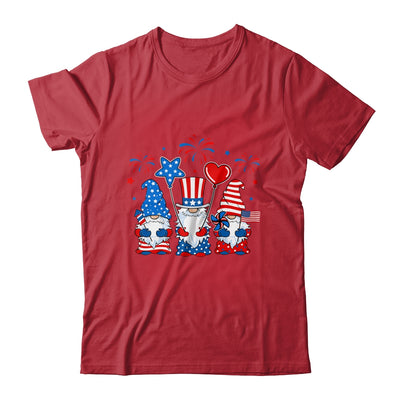 Gnomes Celebrating Independence Day 4th Of July Patriotic Shirt & Tank Top | siriusteestore