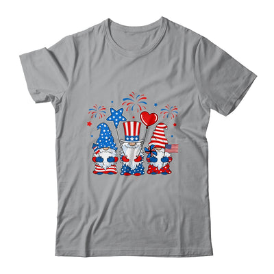 Gnomes Celebrating Independence Day 4th Of July Patriotic Shirt & Tank Top | siriusteestore