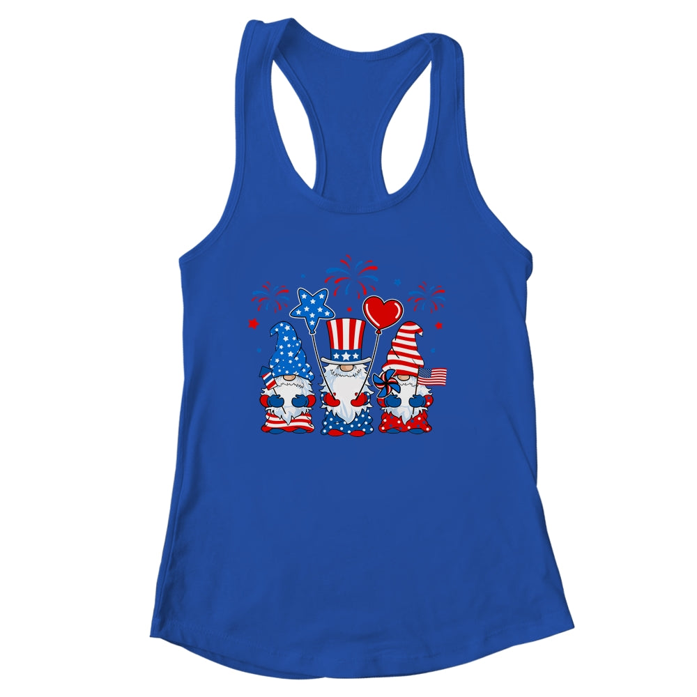 Gnomes Celebrating Independence Day 4th Of July Patriotic Shirt & Tank Top | siriusteestore