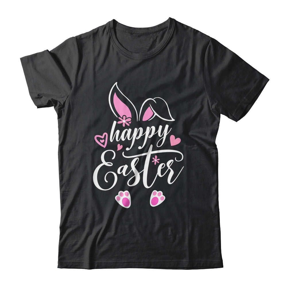 Happy Easter Bunny Rabbit Face Funny Easter Day Women Girls Shirt & Tank Top | siriusteestore