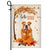 Hello Fall Bulldog Dog Flag Maple Leaves Orange Pumpkin Autumn | siriusteestore
