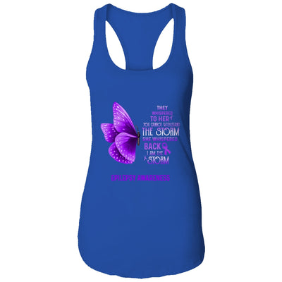 I Am The Storm Epilepsy Awareness Butterfly Shirt & Tank Top | siriusteestore