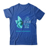 I Am The Storm Peritoneal Cancer Awareness Butterfly Shirt & Tank Top | siriusteestore