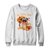 Its Fall Yall Pug Dog Halloween Autumn Shirt & Sweatshirt | siriusteestore