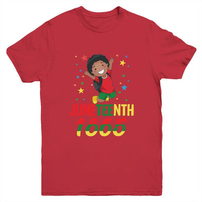 Juneteenth Celebrating 1865 Cute Black Boys Youth Youth Shirt | Siriustee.com.com