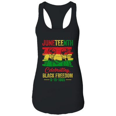 Juneteenth Celebrating Black African Freedom 1865 Flag T-Shirt & Tank Top | Siriustee.com.com