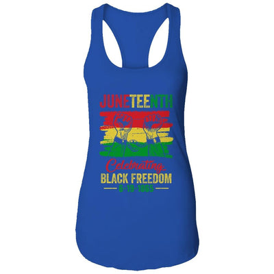 Juneteenth Celebrating Black African Freedom 1865 Flag T-Shirt & Tank Top | Siriustee.com.com