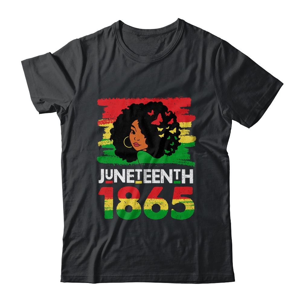 Juneteenth Is My Independence Day Black Women Black Pride Shirt & Tank Top | siriusteestore