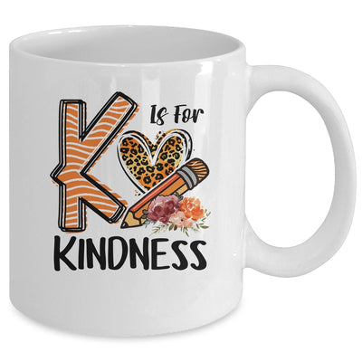 Kindness Unity Day Orange No Bullying Teachers Kids Mug | siriusteestore