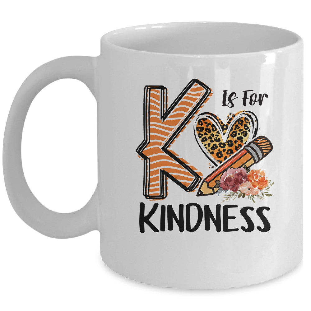 Kindness Unity Day Orange No Bullying Teachers Kids Mug | siriusteestore