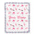 Personalized Flamingo Blanket Custom Name White Flamingo Blankets For Girl Women Baby Daughter Granddaughter Niece Birthday Christmas Fleece Throw Blanket | siriusteestore