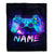 Personalized Gamer Blanket Custom Name Play Gaming Gamepad Game Controller Gamer Blanket for Boys Girls Kids Men Birthday Christmas Fleece Throw Blanket | siriusteestore